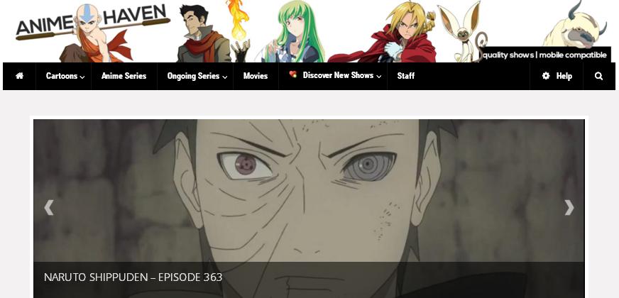 Best website to watch naruto shippuden hot sale